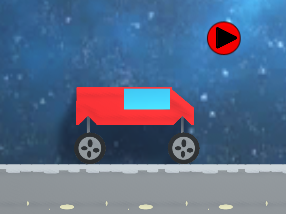 2D Car Space Racer